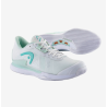 Basket Sprint Pro 3.5 clay women white aqua