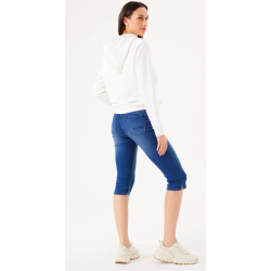 Pantacourt Celia Capri 277 Slim Denim