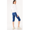 Pantacourt Celia Capri 277 Slim Denim