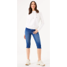 Pantacourt Celia Capri 277 Slim Denim