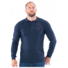 Pull col polo à manches longues Bucarest- 23H0006202