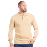 Pull col polo à manches longues Bucarest- 23H0006202